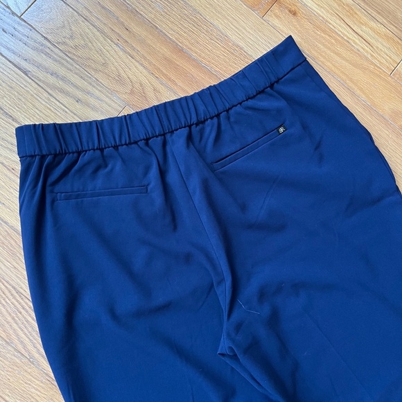 Banana Republic Hayden Navy High Rise Tapered Pants 12 - Picture 5 of 7